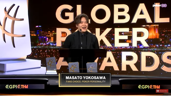 poker_ing's tweet photo. 【GPA】グローバル・ポーカー・アワーズ2021
おめでとうヨコサワ！日本初

横澤真人さん「POKER PERSONALITY」受賞

オンラインの一般投票で最終候補4名の中から選ばれた。GPA全体でも日本からは初めて。

授賞式はラスベガスPokerGOスタジオからライブ中継
https://t.co/iyi8pXtfpH https://t.co/N6B3sSC28T