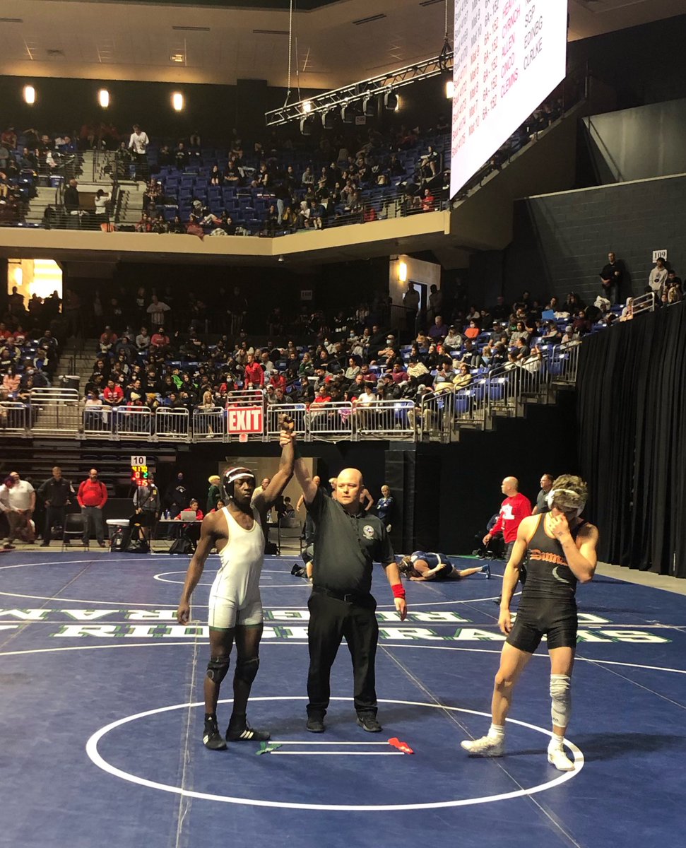 Kirby Lewis doing big things on the State level! #AlwaysCompete