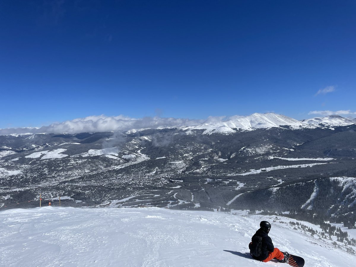 Find yourself the tallest snow covered hill and ski down it.