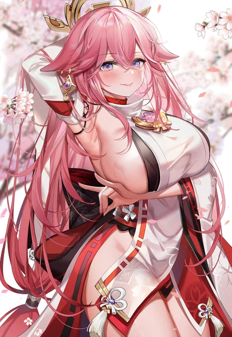 yaemiko 🌸
#八重神子
#GenshinImapct 