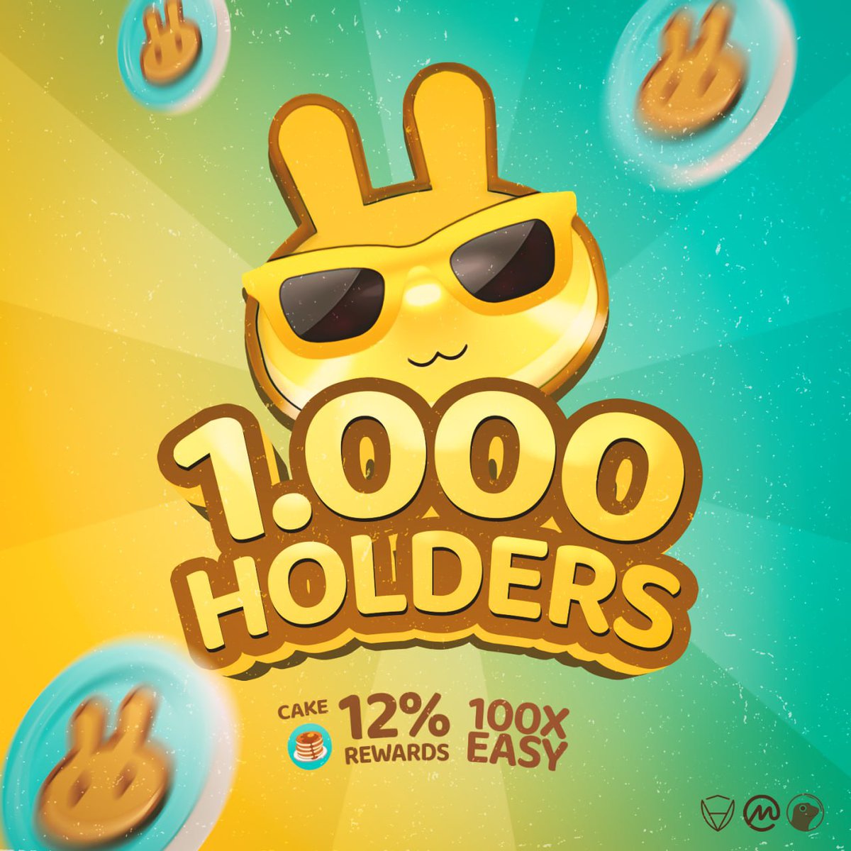 CakeGoldCoin's tweet photo. ♨Hot News♨
It is with joy that we announce
1000 CakeGold HOLDERS (CKG)
 Soon @CoinMarketCap @coingecko https://t.co/nDgJGBlABD