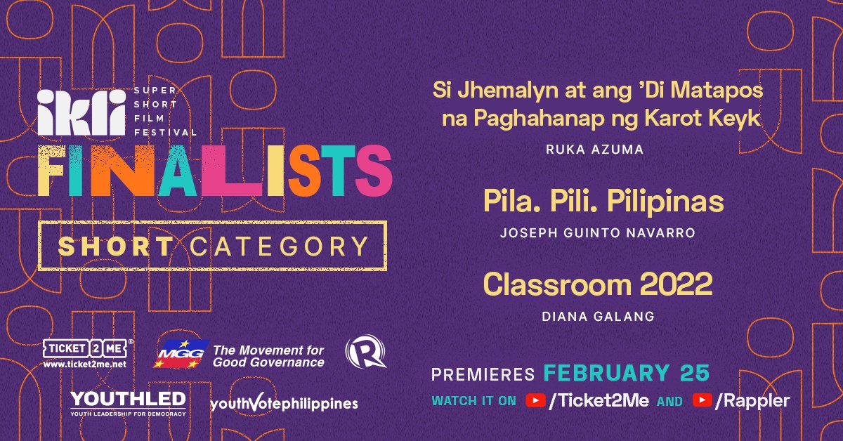 Ticket2MeNet's tweet photo. Stay tuned this Friday and don't forget to subscribe on our Youtube channel (@Ticket2Me)!
 
#TicketForward with Ticket2Me! 
#YouthLedPH #KabilangKaSa2022 https://t.co/h76khVb6bb
