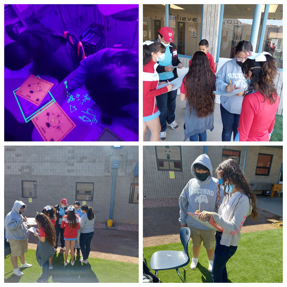 BCardenas_ELMS's tweet photo. Bulldogs having a glowing day full of knowledge. @ESeanez_SMS 
#BOLDERBIGGERBETTER https://t.co/vjYyVyZkm9