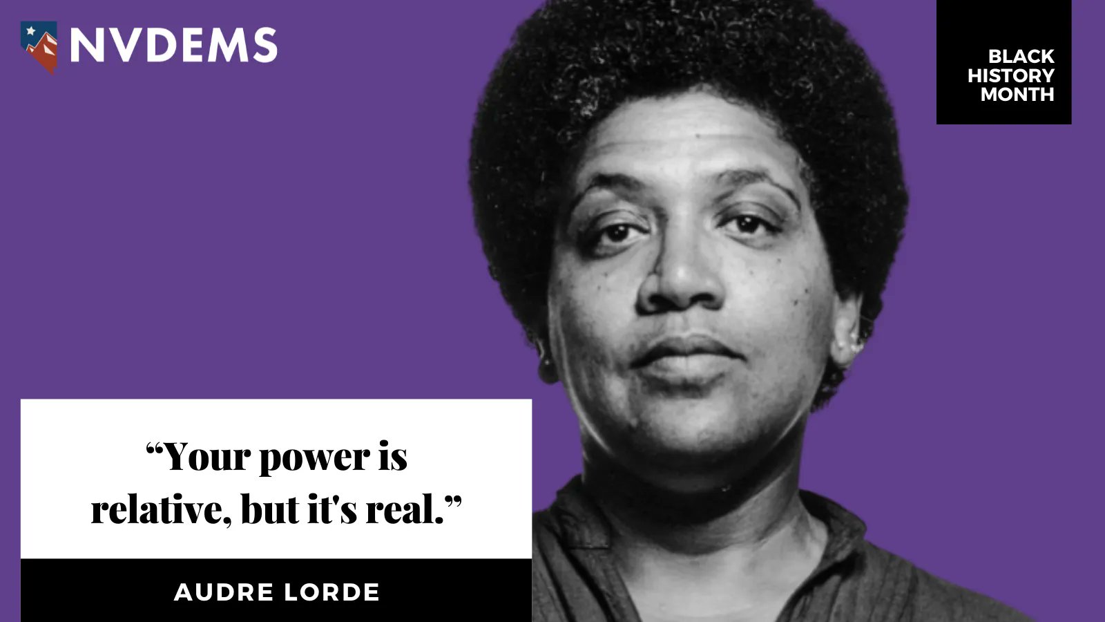  Happy Birthday, Audre Lorde! 