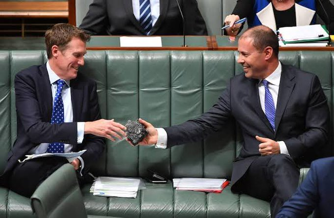 activegranny's tweet photo. @JoshFrydenberg How good is coal? #1point5ToSurvive https://t.co/CSShyNcwRE