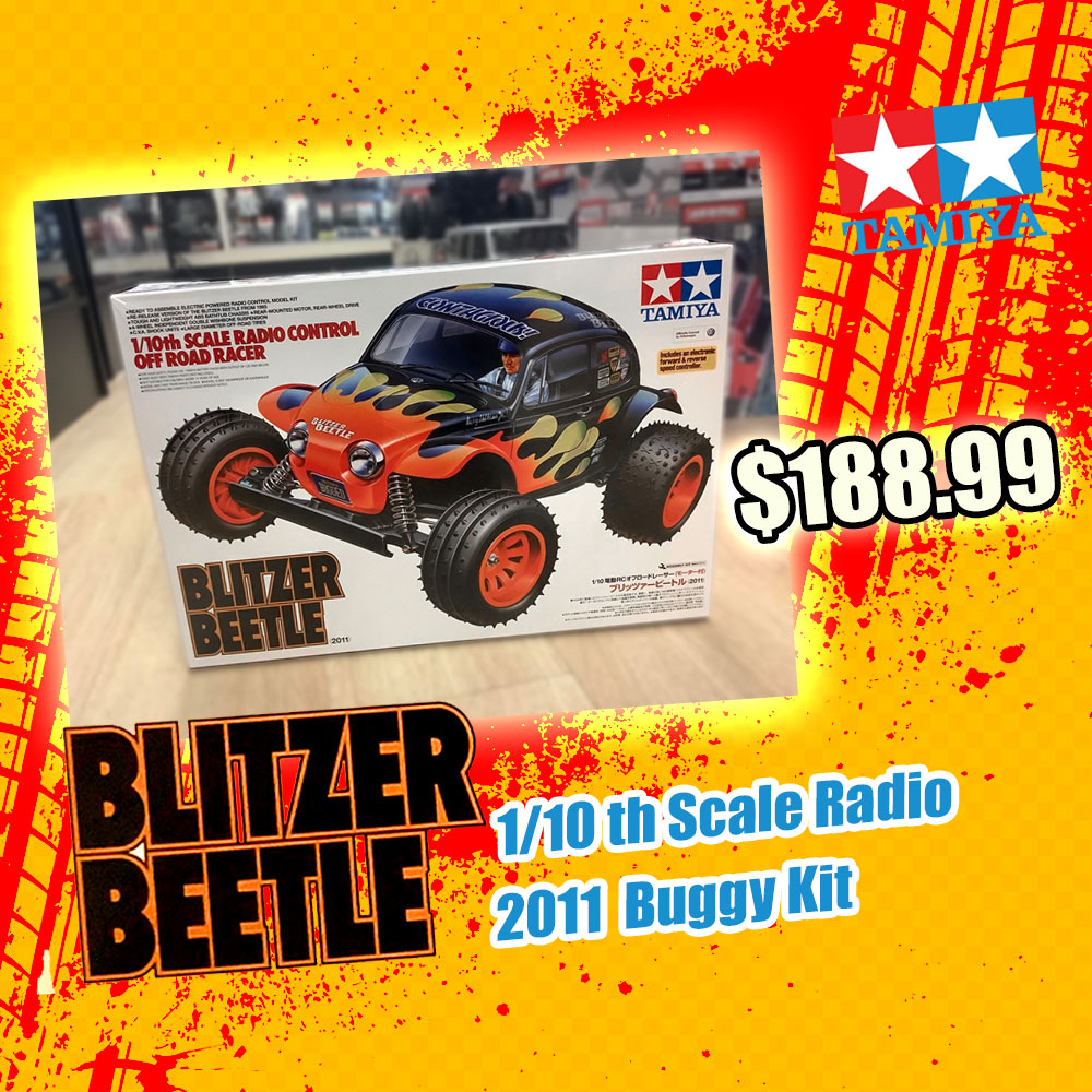 RCCarWorld's tweet photo. 1/10 Blitzer Beetle 2WD Buggy Kit 2011
Available in store now $188.99
Learn more here:
https://t.co/GU9stzLqKO
#RcTamiya #BlizerBeetle #RcBuggy #RcKits #RcCarWorld https://t.co/PsMVXy7Ule