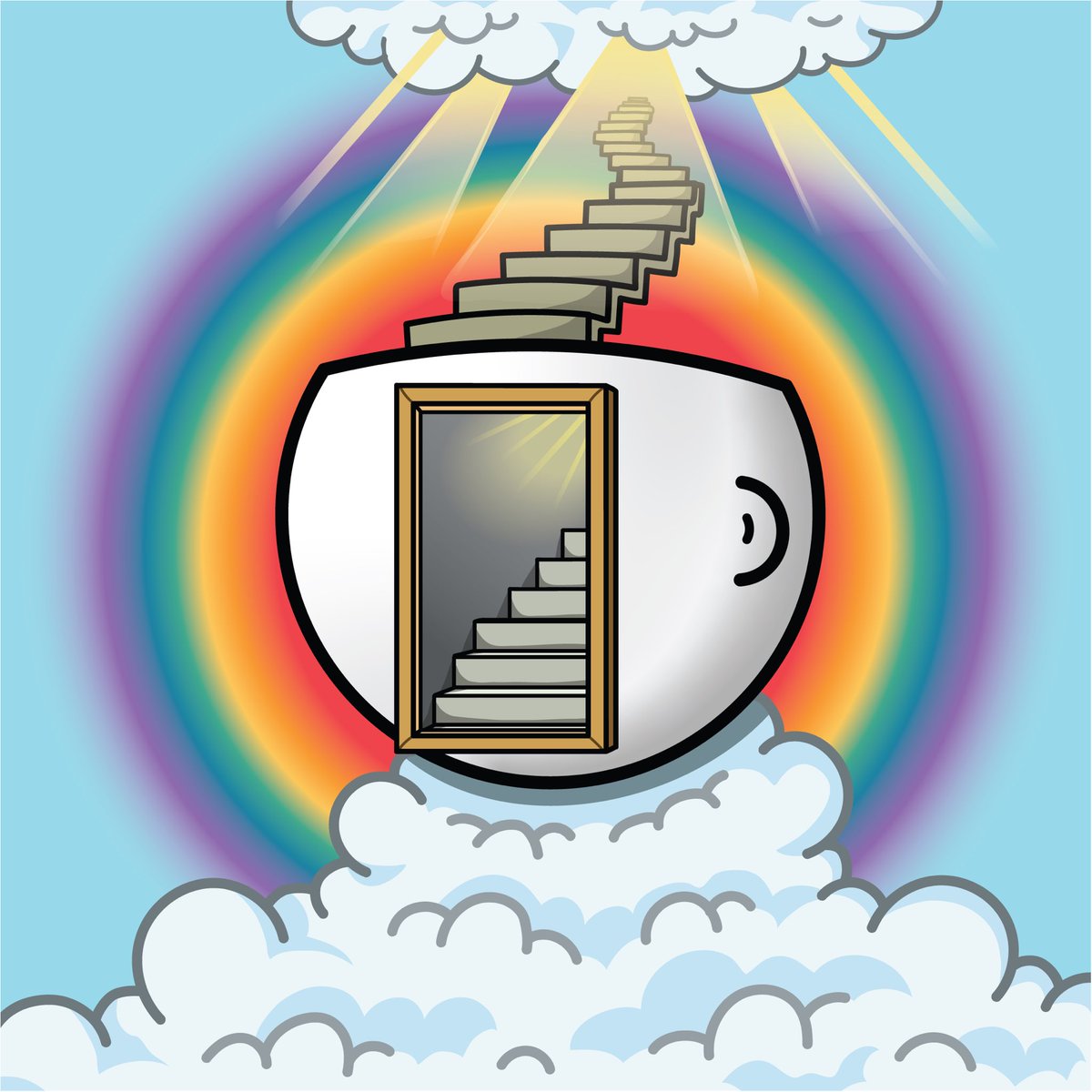 DentedFeelsNFT's tweet photo. Stairway to Heaven 🪜😶🌥
#DentedFeels https://t.co/8GOx6rRFbJ