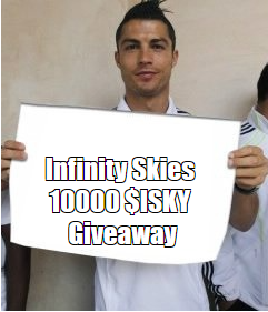 copcontyphu's tweet photo. #InfinityCreations #Airdrop @Inf_Skies 
Infinity Skies 10000 $ISKY Giveaway
https://t.co/f89uQdR5Tg https://t.co/01ySoQnaoD