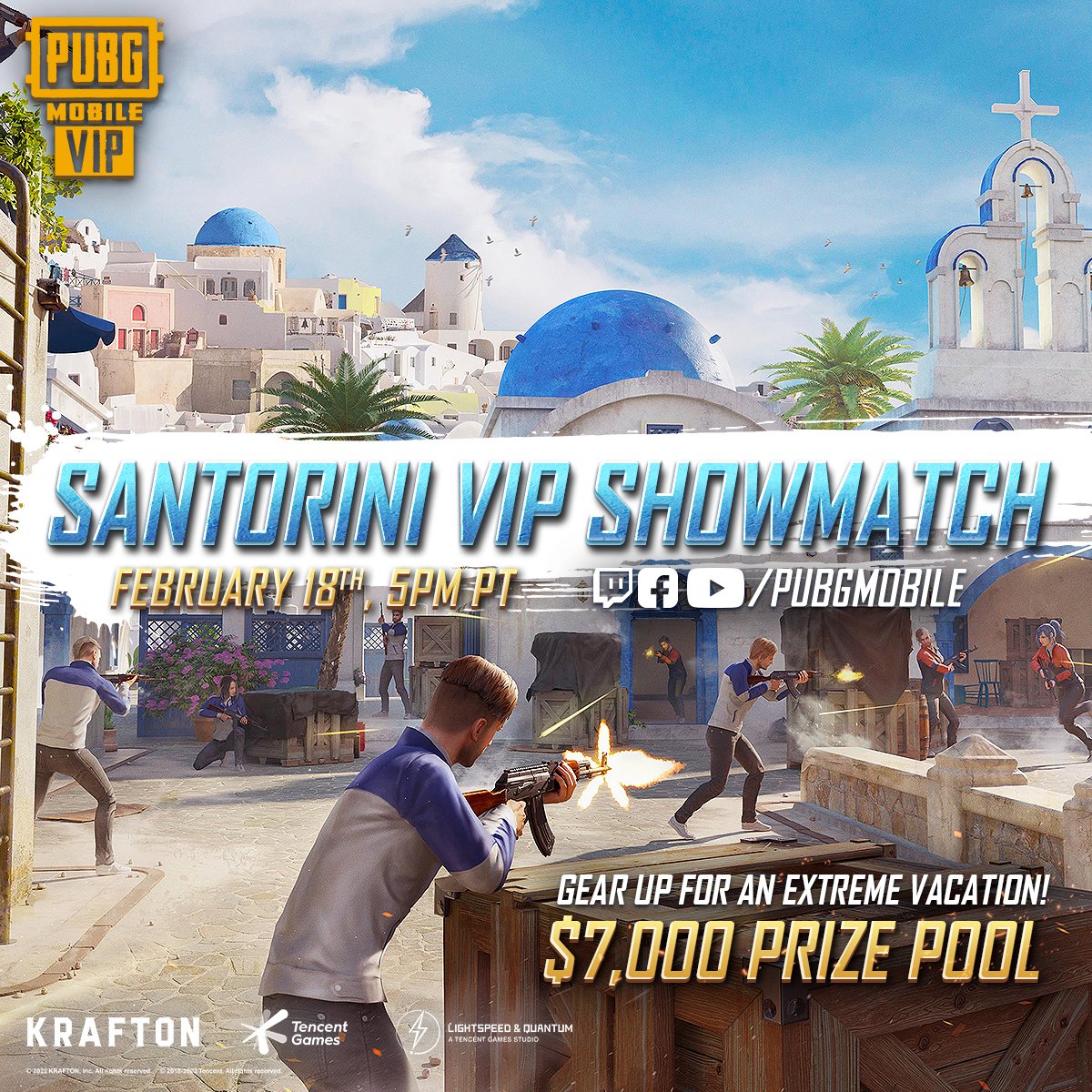 XifanPUBGM's tweet photo. I won the Santorini 8v8 VIP showmatch with some beasts @Rollexxx_ @4ceLawrence @Koops_PUBGM @ChicoClaw @RinnnPUBGM @QianYuPUBGM !
If you missed the livestream, you can watch it from here!

https://t.co/gMwHrdwJpW

#PUBGMOBILE #pubgmvip https://t.co/pRq6FMDM7g