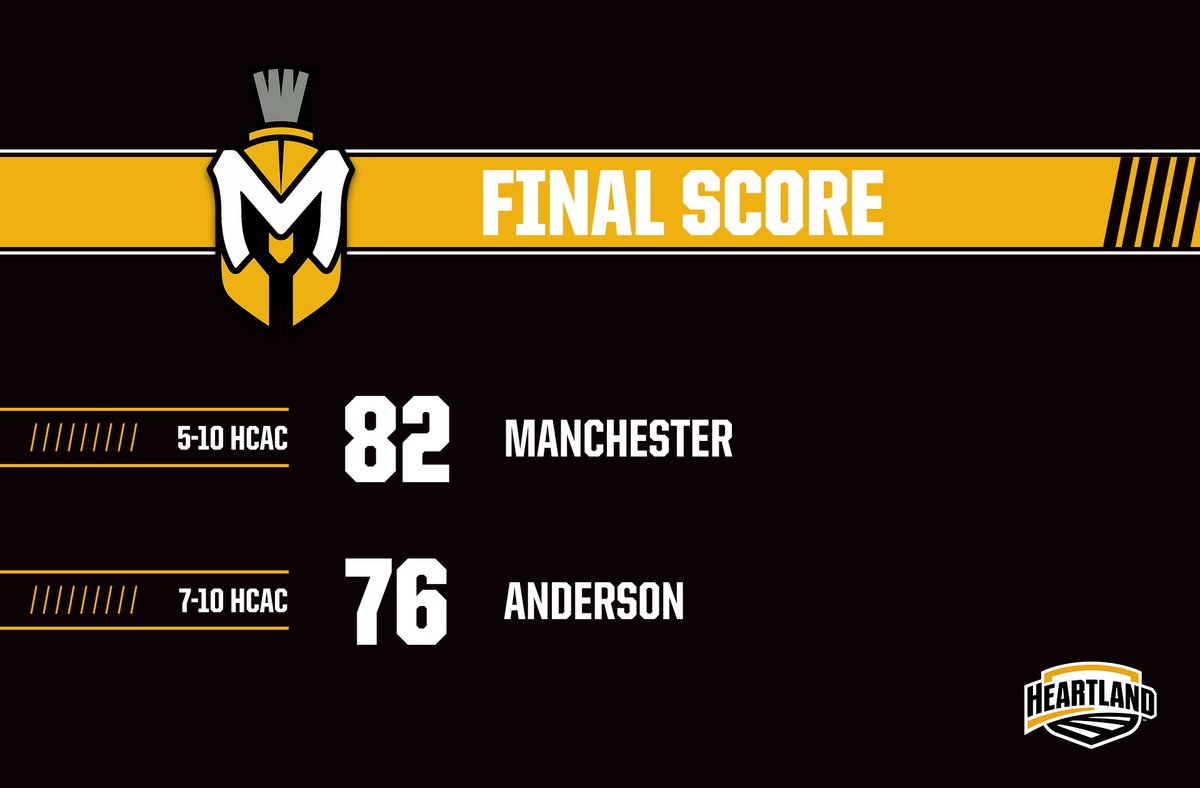 MUSpartans's tweet photo. WBB: Final l Manchester 82, Anderson 76

The Spartans ended their season on a high-note after downing rival Anderson on the road on Friday night. With the win, the Spartans also completed the season sweep of the Ravens.

Recap: https://t.co/c5uURJ0NIf

#MUSpartans l #SpartanPride https://t.co/sRpBTSw3Bv