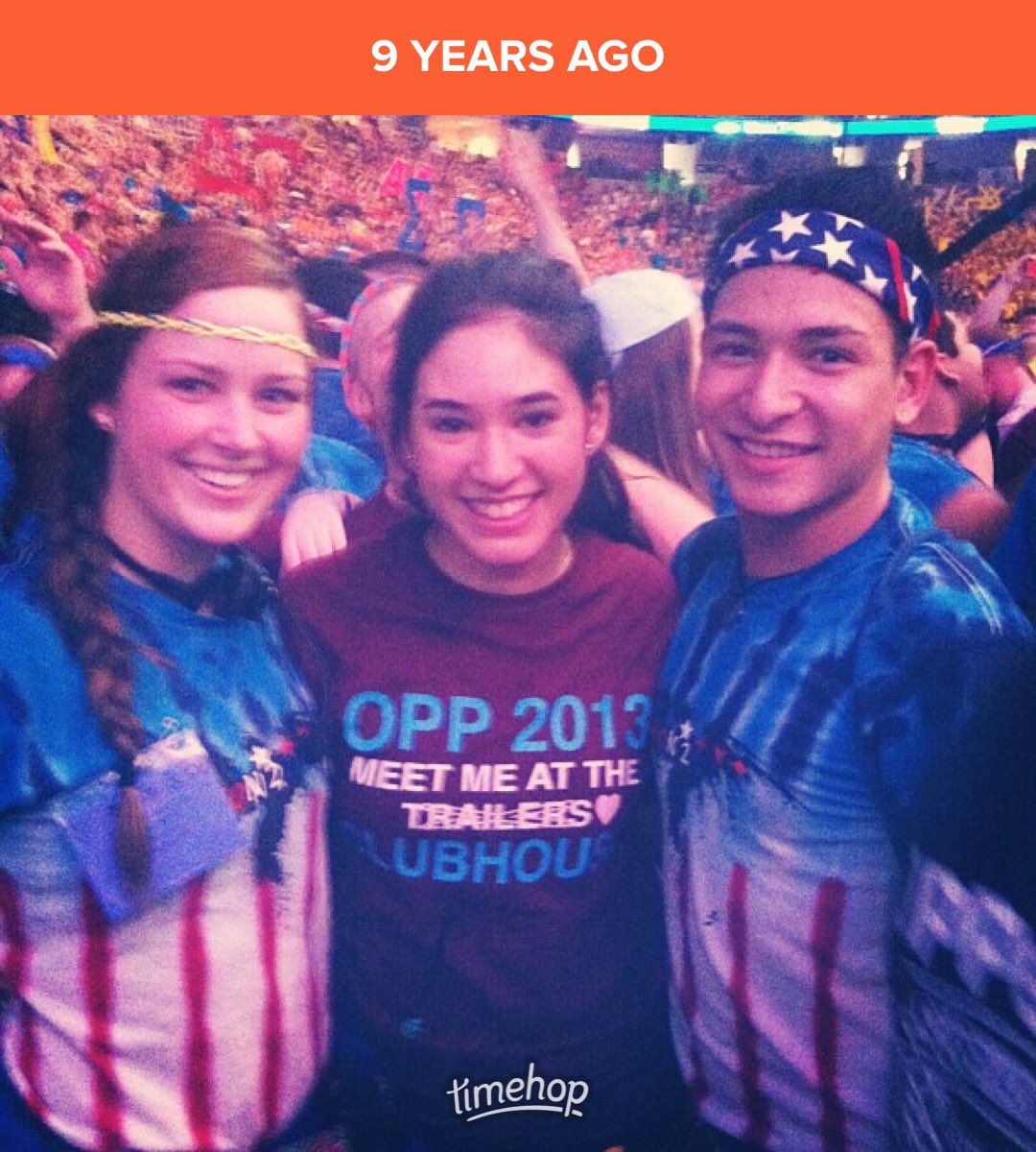 alexg_25's tweet photo. I JUST learned that @penn_state @THON began tonight & got a WHIRLWIND of emotions. For several reasons. ESPECIALLY that these pics came up in my @timehop. #FTKalways #LoveForLexi #GallegoenFuego https://t.co/DScgZflzqV