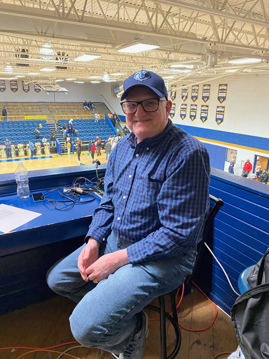 Tonight marked the end of an era in WHS basketball—Mr. Lindell Staggs, “The Voice of the Yellowjackets,” broadcasted his last home games. Thank you, Mr. Staggs, for your 40 years of service to our program…you will be missed!