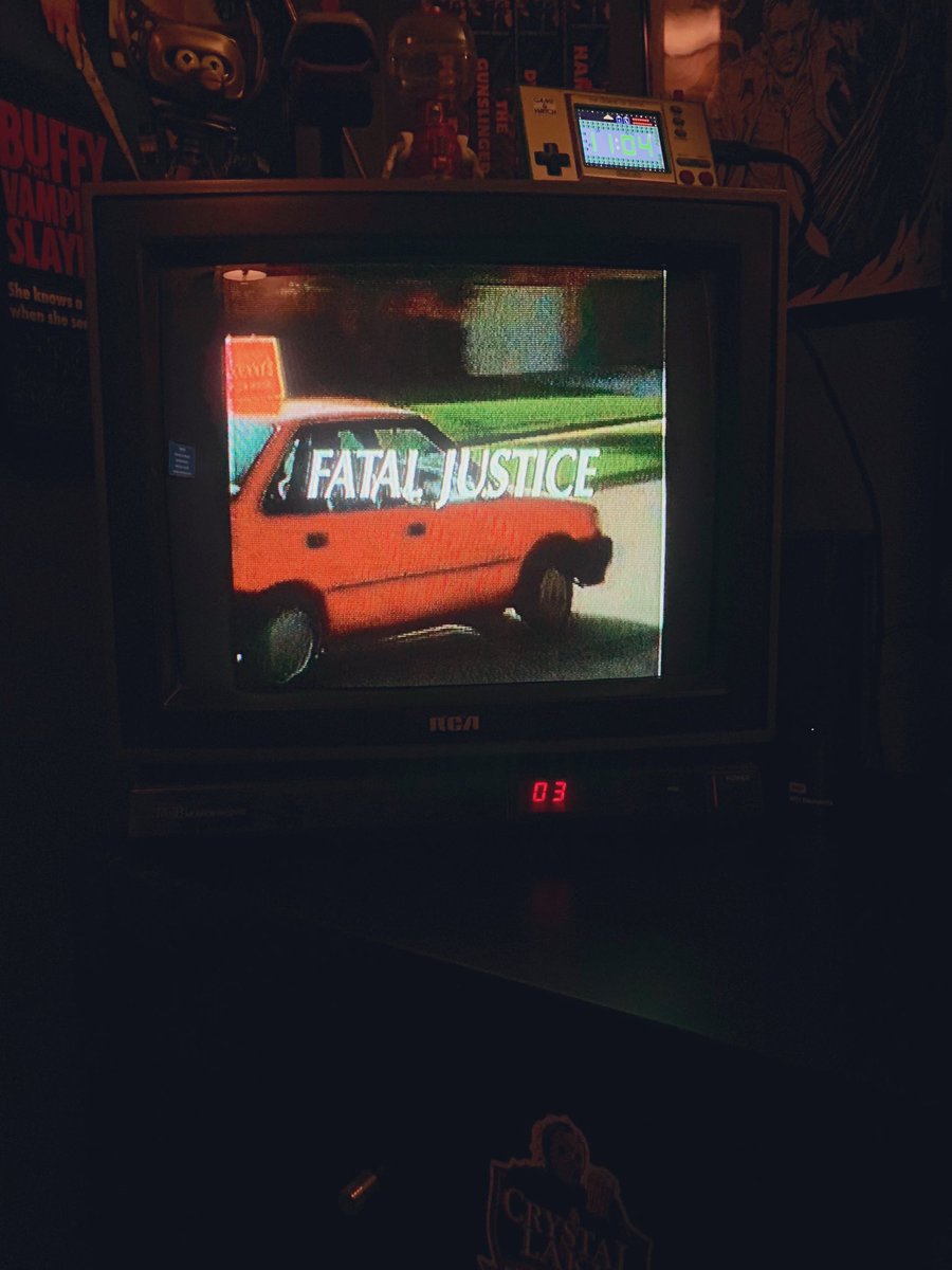 SideburnGeek's tweet photo. Another Friday night. Another #BAMF Tonight’s movie is Fatal Justice starring Joe Estevez. So bad it’s good. 

#badass #movie #friday #FridayFeeling #fataljustice #90s #movies #podcast #HorrorFam #HorrorFamily #HorrorCommunity https://t.co/x8wtwBxAnU
