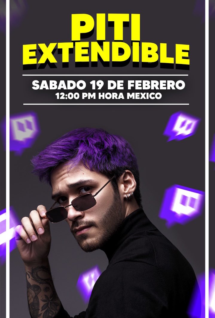 No sé si ya lo había subido, pero mañana es el PITI EXTENDIBLE para quien guste estar ahí, está invitad@ ❤️✨