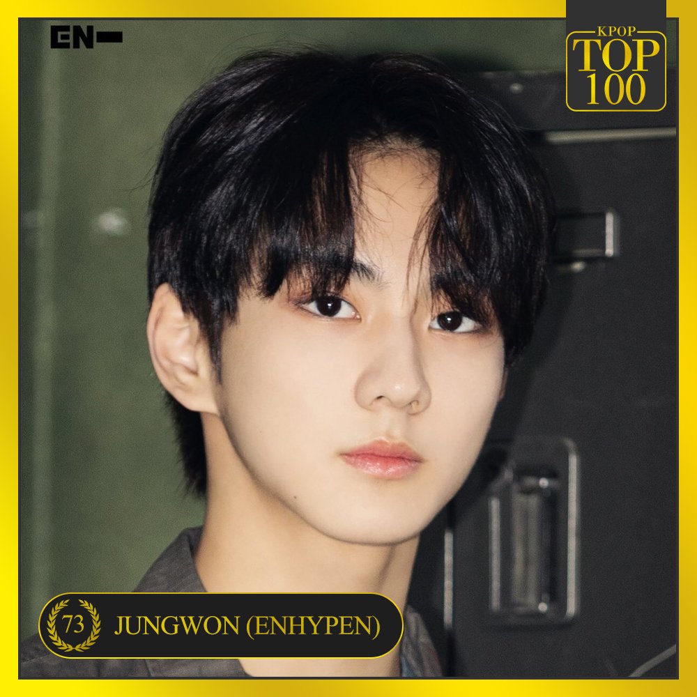 TOP100KPOP's tweet photo. TOP 100 - Most Handsome Faces Of K-POP

#73 Jungwon (#ENHYPEN)

Congratulations! 🎉 https://t.co/9WPcUeuANf
