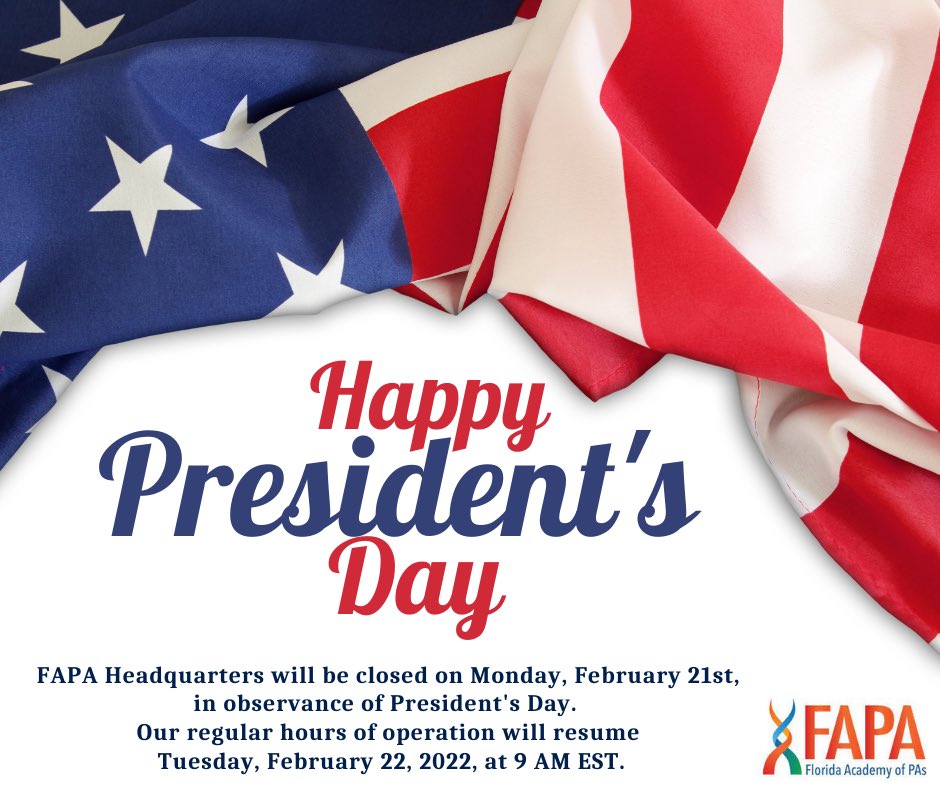 Florida Academy of PAs (FAPA) (@fapaonline) on Twitter photo 