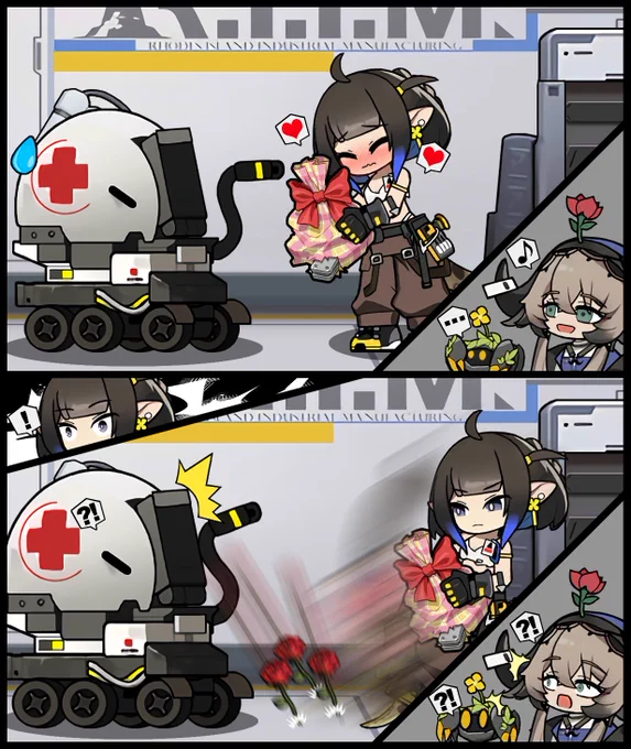 Rhodes Prescription: Valentine Smash

#Arknights #明日方舟 #アークナイツ #명일방주

Pallas: This are the sort of stories that I've been craving for! 