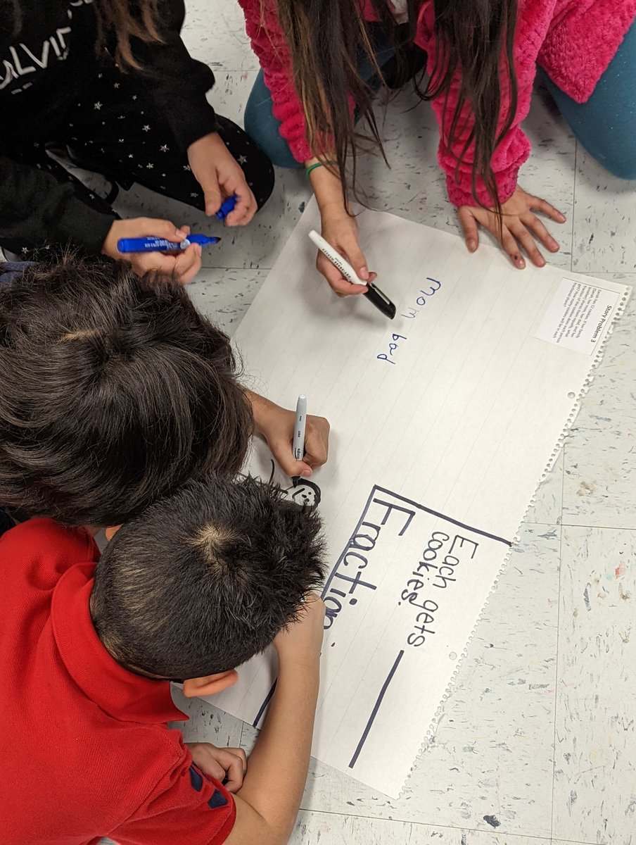 MarreroMoves2PK's tweet photo. On Thursday, we worked together to solve fair share problems. It was tricky, but we had so much fun working in teams! #EnterpriseRockets https://t.co/WfR4wcpxuN
