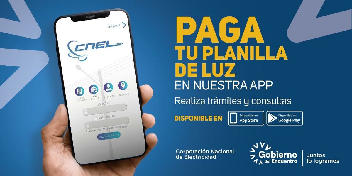 EnergiaEC's tweet photo. @Dreitaps @servicioscnelep @goberguayasec @alcaldiagye @CNEL_EP @servicioscnelep 
¡Hacer cualquier trámite de CNEL desde la comodidad de tu casa u oficina es posible!
Agenda una cita virtual aquí: https://t.co/aOxMbxSyDM y realiza tus trámites sin preocupaciones.
¿Cómo agendar una cita virtual?
Mira el video https://t.co/Mx8Rll2B2Y https://t.co/FD1o52jEzS