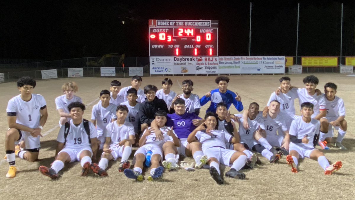 First region win tonight came with a dominating performance! On to the next one! #ClaxtonHighStories #10-0