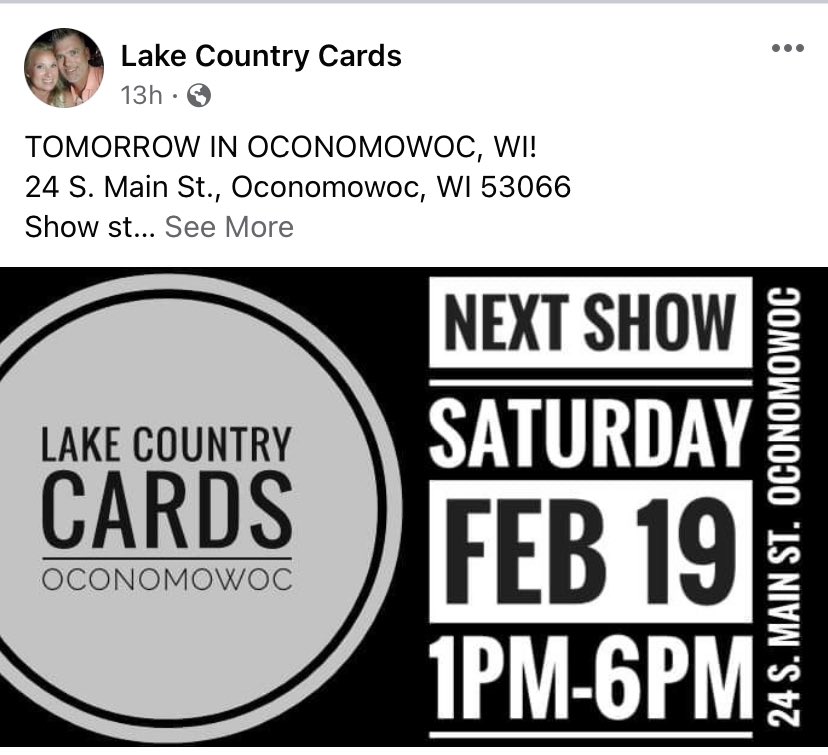 Wisconsin Card Shows (WiscoCardShows) / Twitter