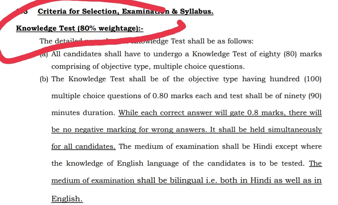 Deepak41884538's tweet photo. @ShweDhull Written knowledge test or extra marks ki weightage notification me 80% &amp; 20% di gyi thi or percentile me extra raw marks jodne se notification wrong prove hoti hai besak kisi or exam me ye fomula lagta ho ya na lgta ho isse koi farak nhi pdga https://t.co/h2V3kza1FX