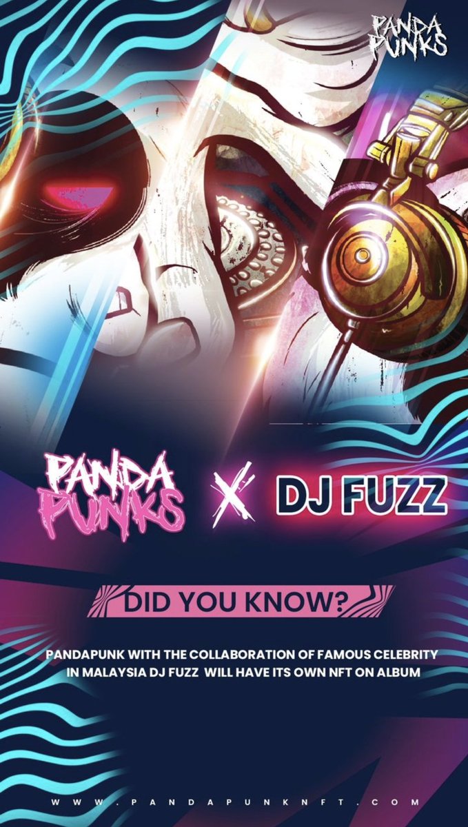 Are u ready for this?
@PandaPunkNFT X DJ Fuzz
Pls retweet if u can