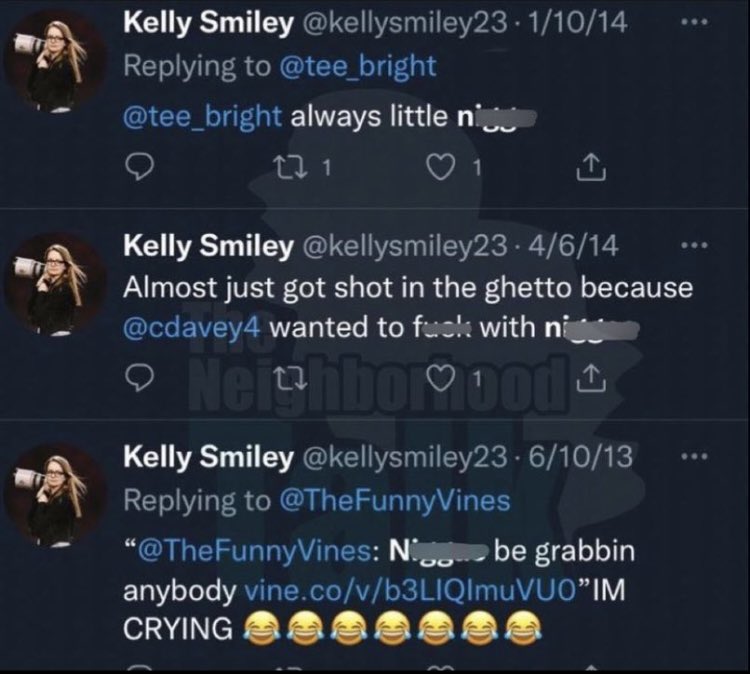 ViaAhmari's tweet photo. All I have to say about this #KellySmiley situation is karma might not get you then but it’s prone to always happen now.
Consequences still exist even if the mistake you made happened in 2013. https://t.co/Kko93CODLB