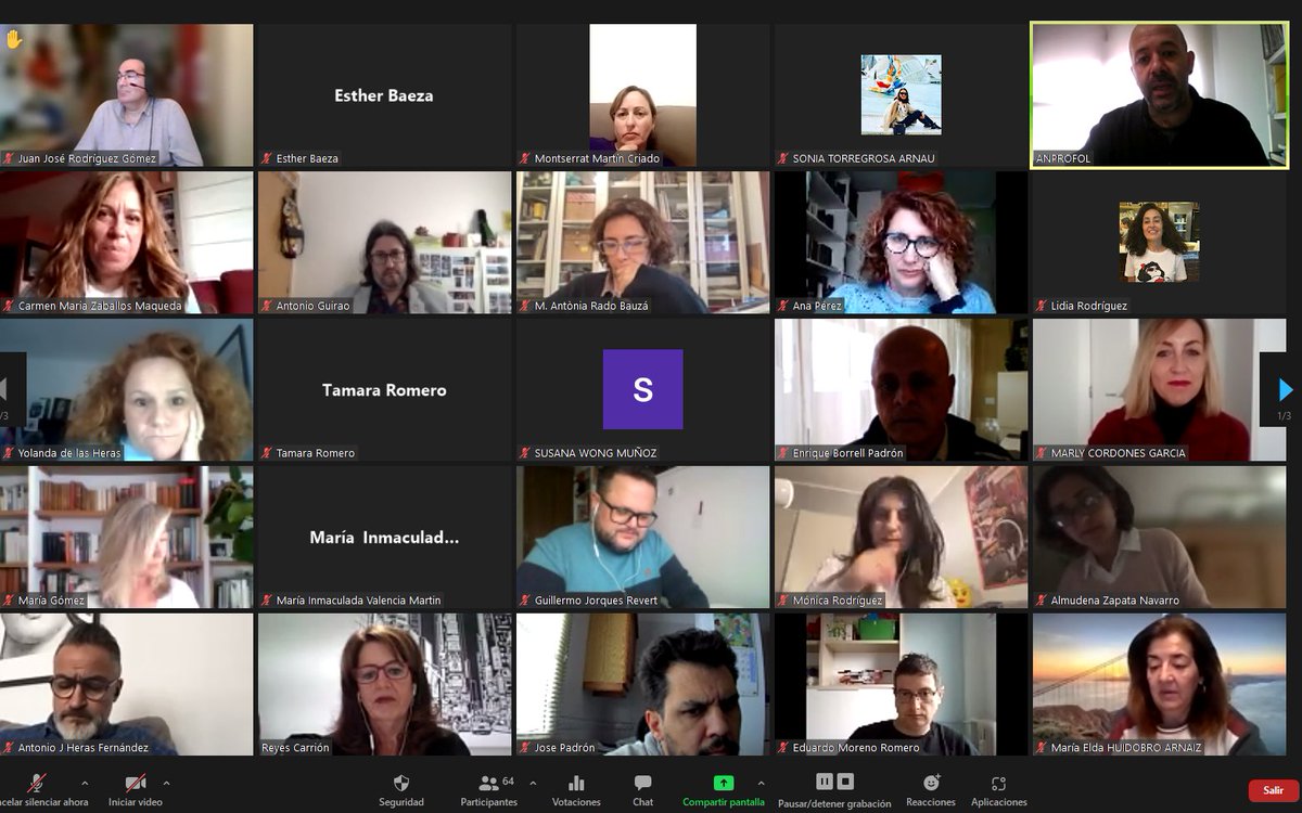 ANPROFOL's tweet image. Finaliza la Asamblea ordinaria de #AnProFOL y da comienzo la Asamblea extraordinaria con un único punto del día, votación y constitución de la nueva Junta Directiva.