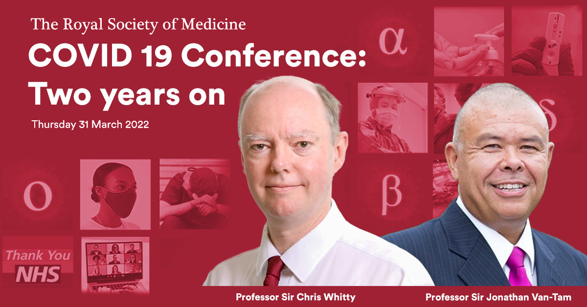 RoySocMed's tweet photo. Join experts including Professor Sir Chris Whitty and Professor Sir Jonathan Van-Tam to discuss the future of #COVID-19.
The conference will bring together leading authorities on #COVID and we're honoured to open with an interview with @CMO_England. 👇
https://t.co/PkwDxgR7se https://t.co/BzMtCwP5rG