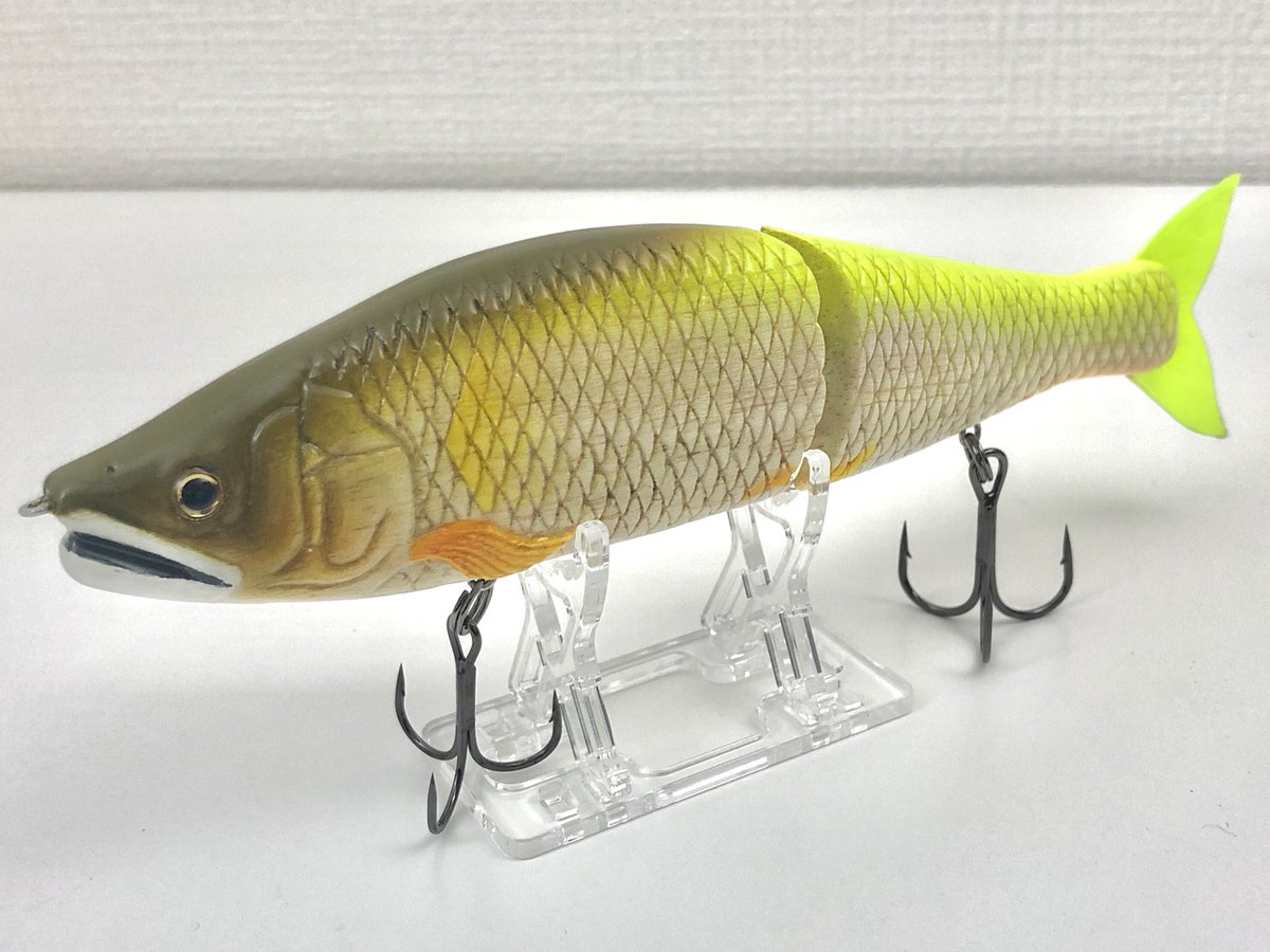 Lure_Maker_'s tweet photo. ジョイクロを作ってみたくて、自分で作っていましたが、無事完成しました！！👏
これは、本当にかっこよく出来て満足です笑
そしてジョイクロができるまでを、YOUTUBEに載せたので、ぜひ見てみてください！
少しでもいいなと思っていただけたら、RTやいいねお願いします！
https://t.co/Pz7dwyAyW1 https://t.co/ezX2JUoguv