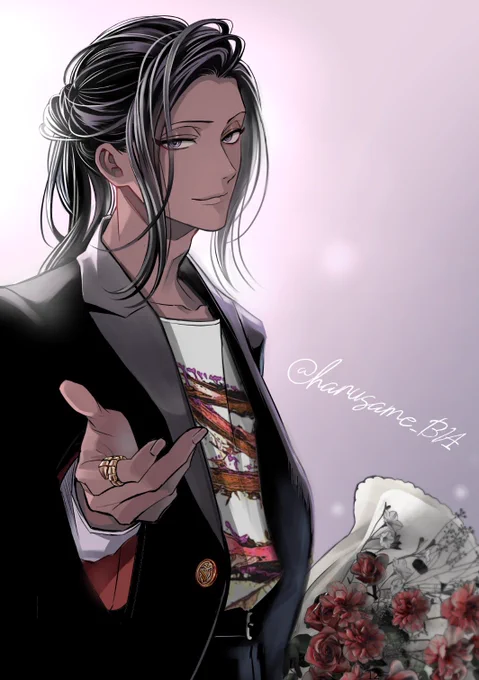 💐バレンタインチョコ御礼絵💐
デートに誘ってくれる🐍(妄想) 
