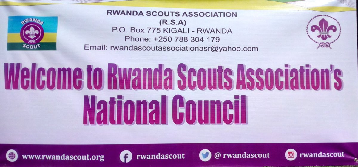 RwandaScouts's tweet photo. We just started our ord National Council in @KarongiDistr. 
Welcome and looking forward to 2 days of interesting discussions! 
#RSANationalCouncil
#RSAScoutWeek2022 https://t.co/JfCtV1irWU