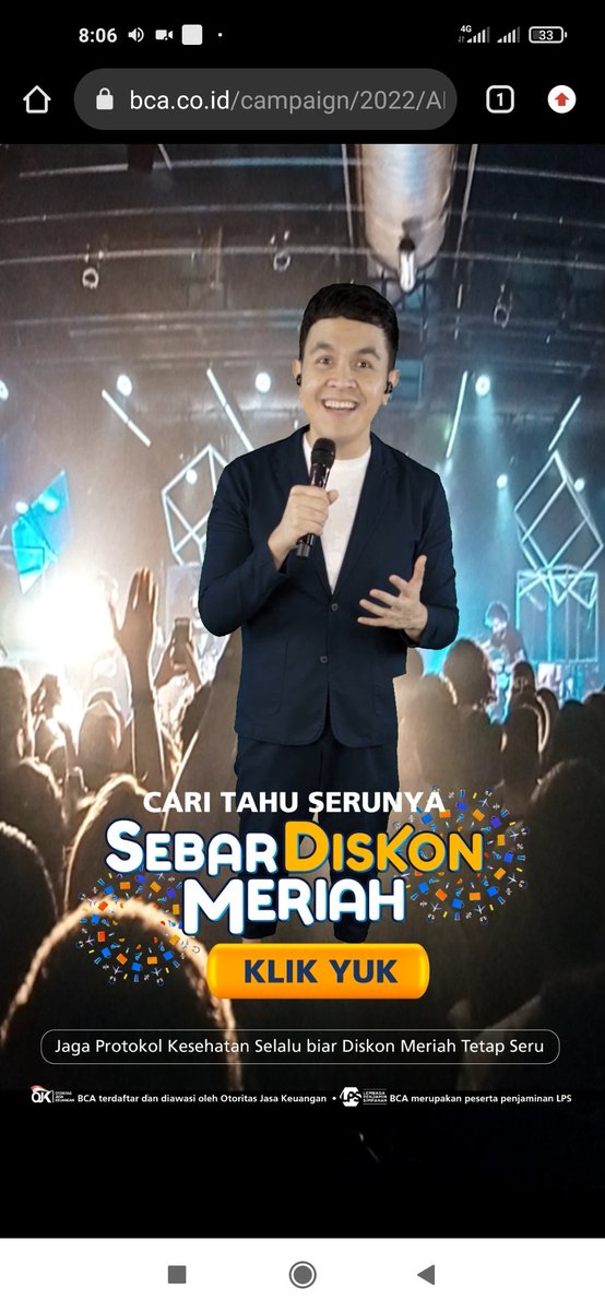 Jangasampai kelewatan #SebarDiskonMeriah AR Tulus dan BCA <a href="/goodlifeBCA/">GoodLife BCA</a> Promo BCA 65th bca.id/siapsiapsebar