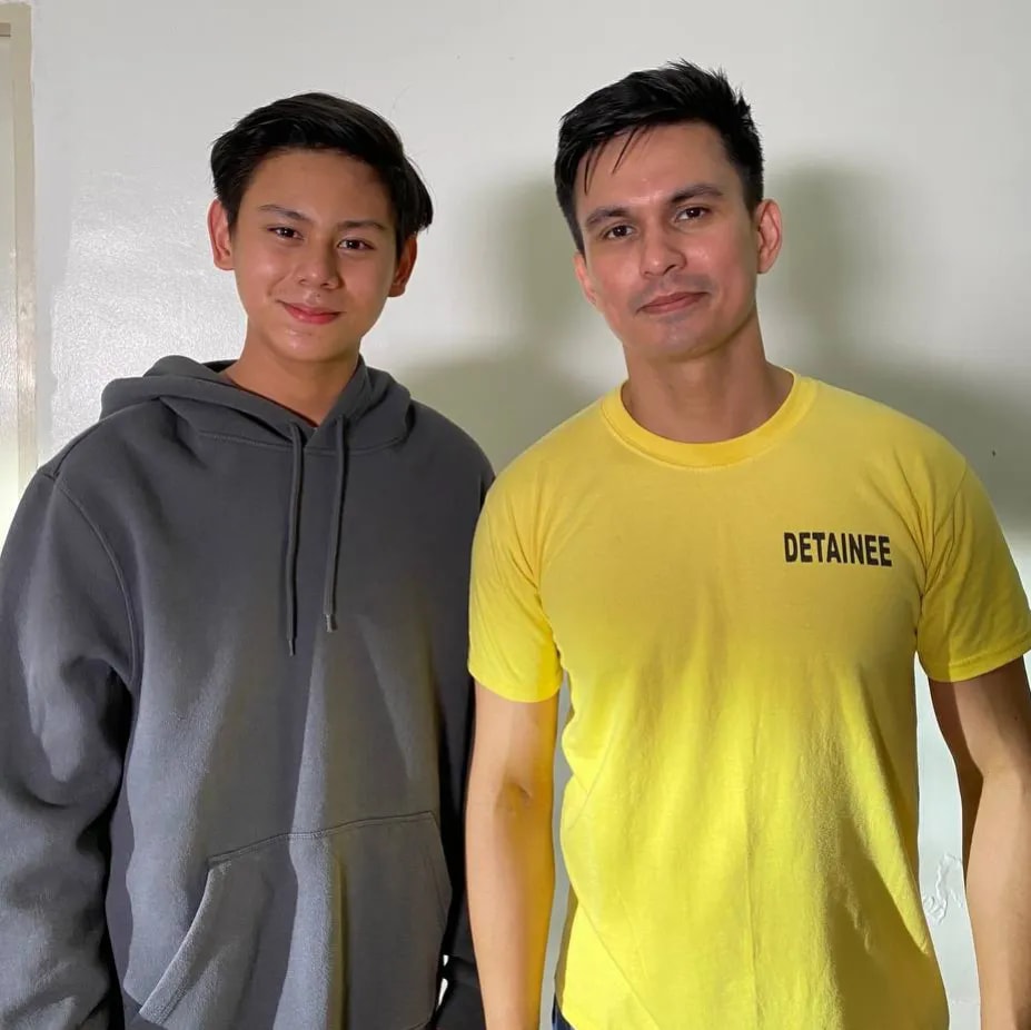 MPKGMA's tweet photo. Behind-the-scene moment of Tom Rodriguez and Bryce Eusebio for "Lies and Secrets: The Julio Millet Bocauto Story!" 

Ilang oras na lang, #MPK na! 🤩 #MPKAccusedTeacher

📷 Sparkle GMA Artist Center https://t.co/B6DKJY9X1M