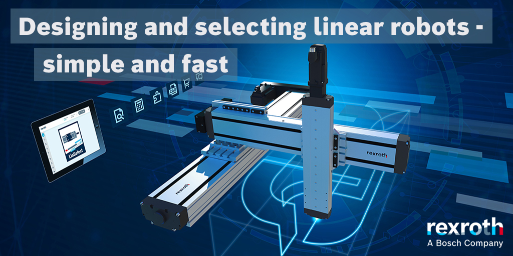 boschrexroth's tweet photo. You want to save time when selecting and designing your linear robot? Our intuitive #LinSelect tool provides you with precise and reliable result suggestions for your multi-axis system within a few minutes. Try it out now: https://t.co/9syZ0JKbZz
#LinSelect #BoschRexroth https://t.co/9EeDn1l0oU