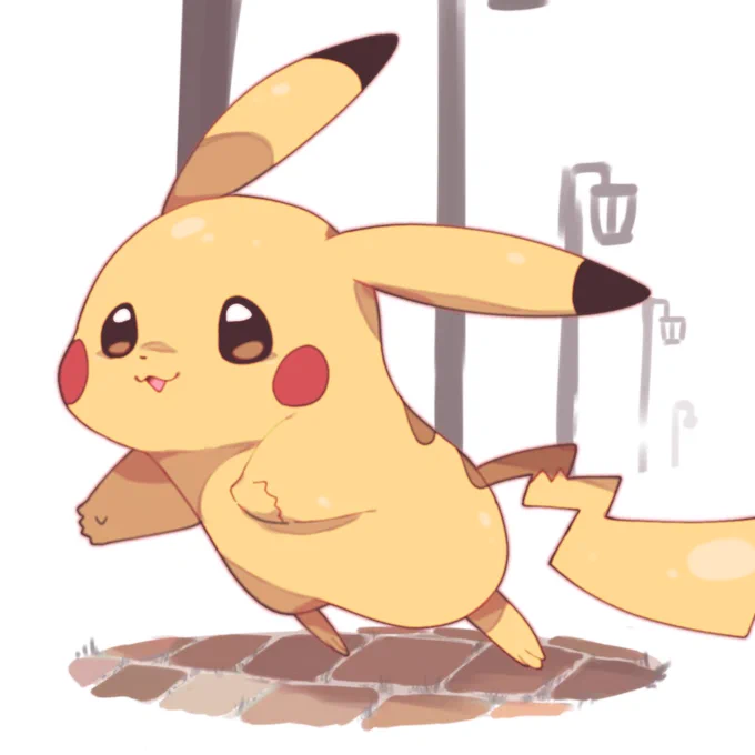 ぴか!!⚡️

#ポケモン 
#ポケモンイラスト 