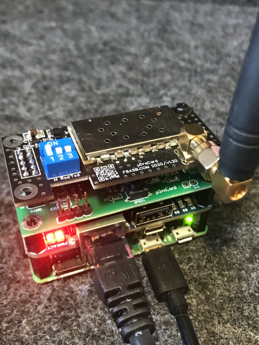 f5swb's tweet photo. µSvxCard, µDraCard, Ethernet-usb Card,rpi 0 v2w = 
modes analogiques et numériques 😁
#blog.f8asb.com #µDraCard #µSvxCard #ipsc2france3 #f5swb https://t.co/xmY60z9q7P