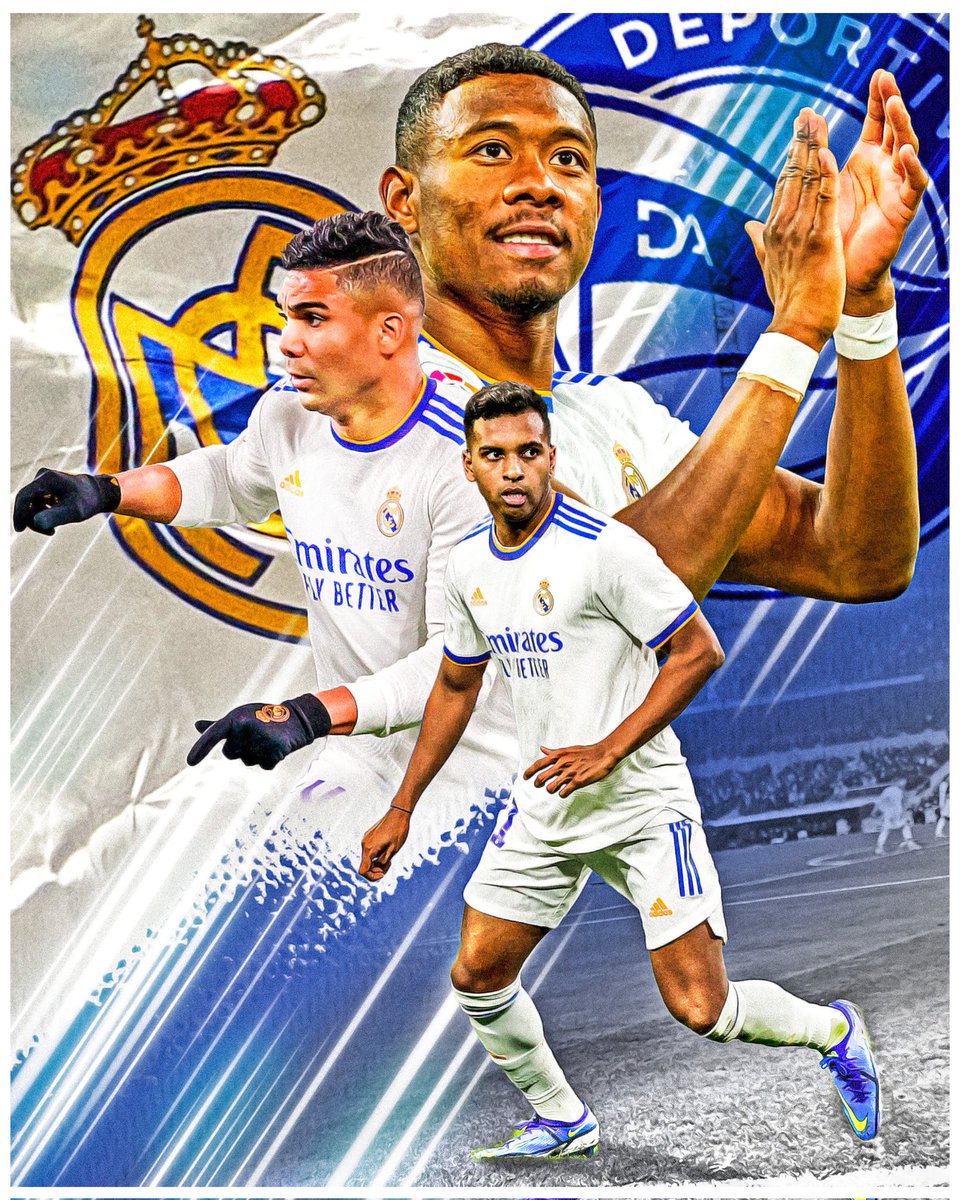 🙌 Back to Bernabeu again tonight! ⚔️

#RealMadridAlavés | #HalaMadrid