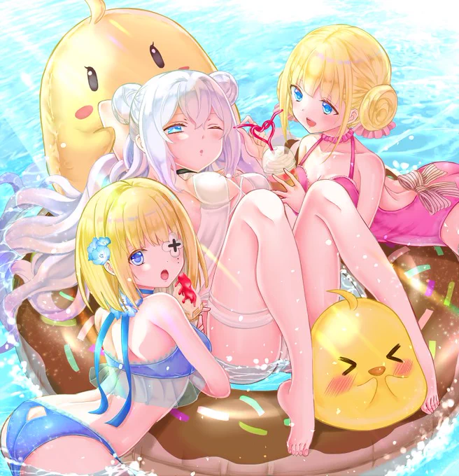 #くそ寒いので水着絵を貼る なるほど・・ 