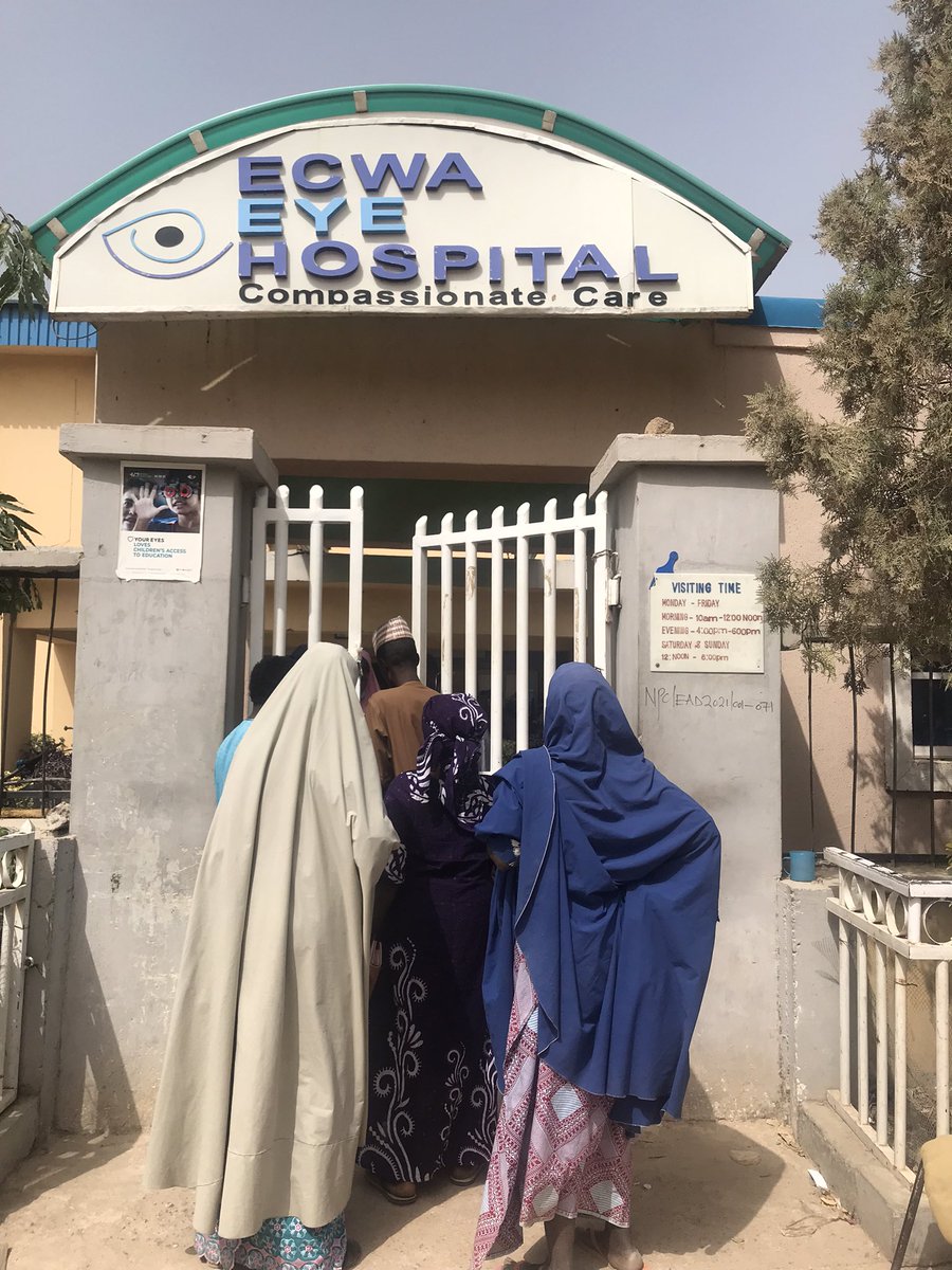 ApochiOwoicho's tweet photo. I know the church has done a great deal of work in Health and Education but one that doesn’t get the right attention is the work of ECWA Eye Clinic Kano.
They provide about 3,000 free cataract surgeries annually. https://t.co/Kor2cxNBwh