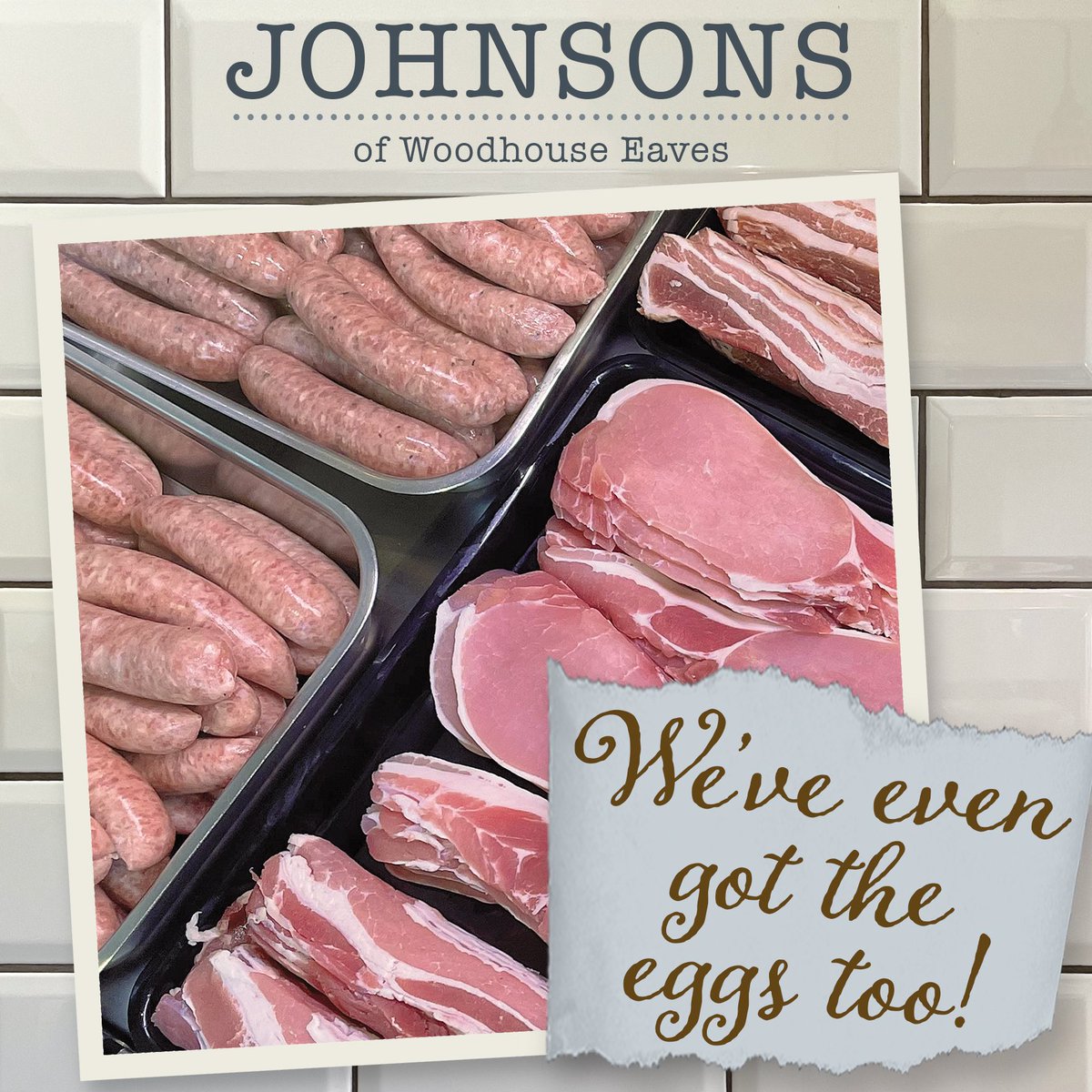 A bit calmer out there this morning!
We’re here till 1pm today and on Sunday for weekend goodies and a terrific coffee! 😁
#fullenglish #woodhouseeaves #weekend
