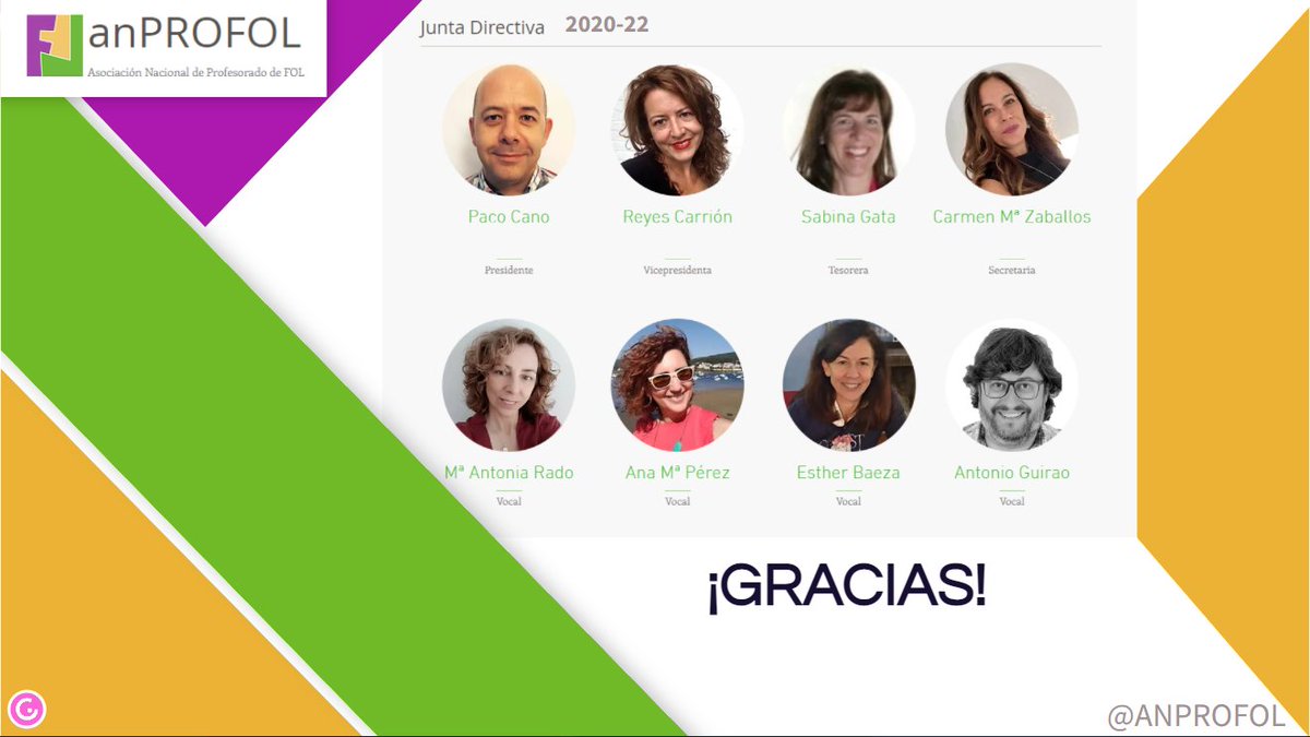 ANPROFOL's tweet image. Agradecer a la junta directiva saliente, todo su trabajo dedicación y defensa de la especialidad en estos dos años🙌#AnProFOL