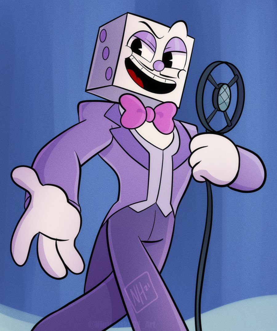 NinjaHaku21Art on X: RT @NinjaHaku21_Art: A quick drawing of King Dice~  #TheCupheadShow #KingDice #cupheadshow  / X