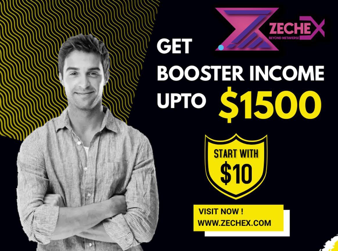 zechex's tweet photo. 💰Minimum deposit $10 💳
💰Minimum withdrawal $10 💳
💰Maximum single withdrawal is $100k 💳
🏆 Daily Profit Up to 8%
🏆 14% Direct Referral Income 💸
🏆  Team Booster income $1500
🏆 Reward from 10,000 tokens to 2,50,000 zex tokens #Metaverse #NextEraEnergy250 #business #TeamGB https://t.co/g0YCJXehcx