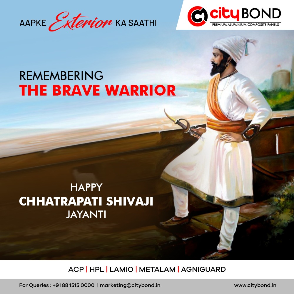 CityBondacp's tweet photo. We pay our tribute to the great Maratha King- Chhatrapati Shivaji. 
Happy Chhatrapati Shivaji Jayanti from team CityBond.
For queries-  8815150000 or 
Visit us- https://t.co/I4b71QZ2Dd
.
.
.
#citybond #ShivajiMaharaj #छत्रपति_शिवाजी_महाराज #Maratha https://t.co/yGcEaEymt3