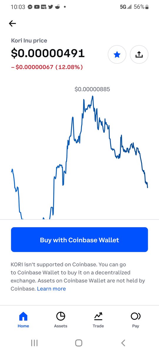 Kori has been down all month and I'm still up!! 🤑🤑🤑

#BuyTheDip
#Invest
#Kori
#KoriInu
<a href="/KoriToken/">korl</a>
#KoriCorp
#Metaverse
#FutureStars
#NFT
#Coinbase
#UniSwap
#Ethereum
#Bitcoin
#DogeCoin
#ShibaInu
#BTC
#Doge
#Shib
#Solana
#Binance
#CoinGecko
#Crypto