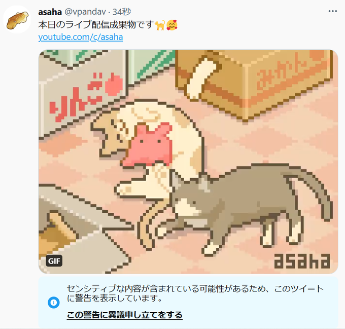 ん…!?(もしかして全裸の猫がいけないのか!?) 