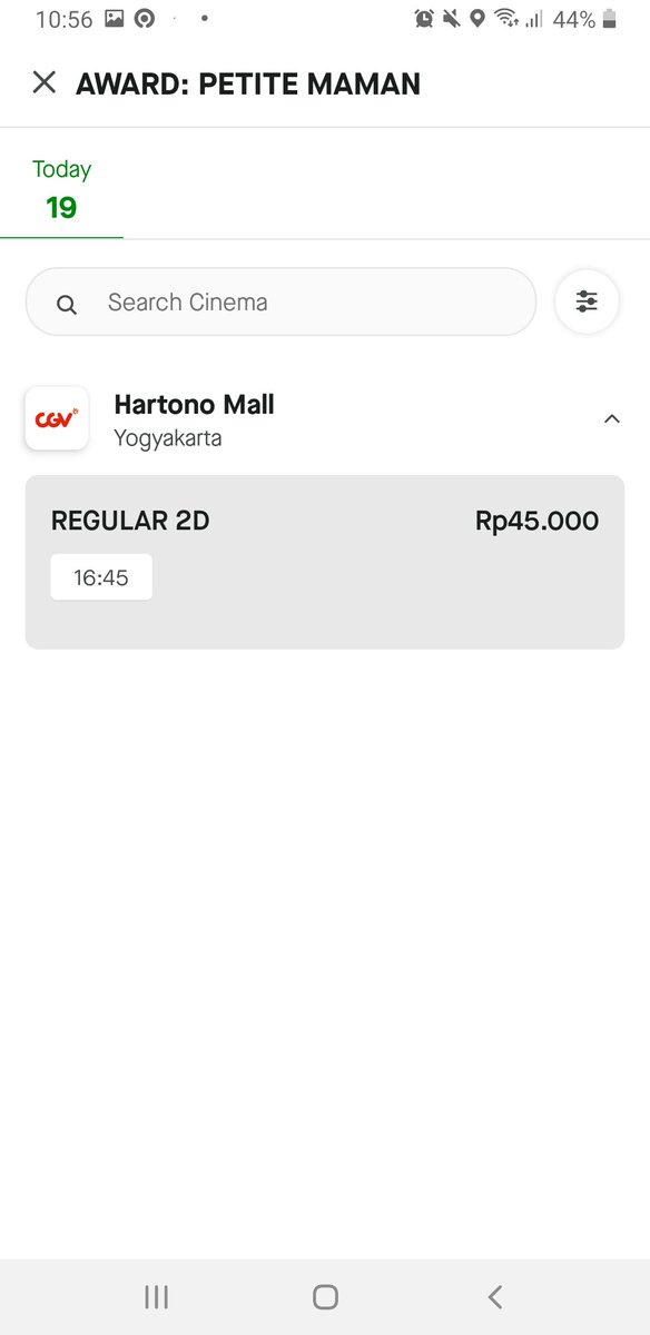 MisbarDotID's tweet photo. Saat ini, PETITE MAMAN masih available di bioskop-bioskop CGV berikut ya, kawan-kawan.

Yuk malem Minggu ini habiskan waktu dengan #NontonSamaMama sambil mengharu biru bersama 🌸 https://t.co/mIoSjF0pg0