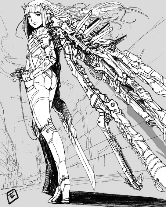 お昼の落書き…
#rkgk 